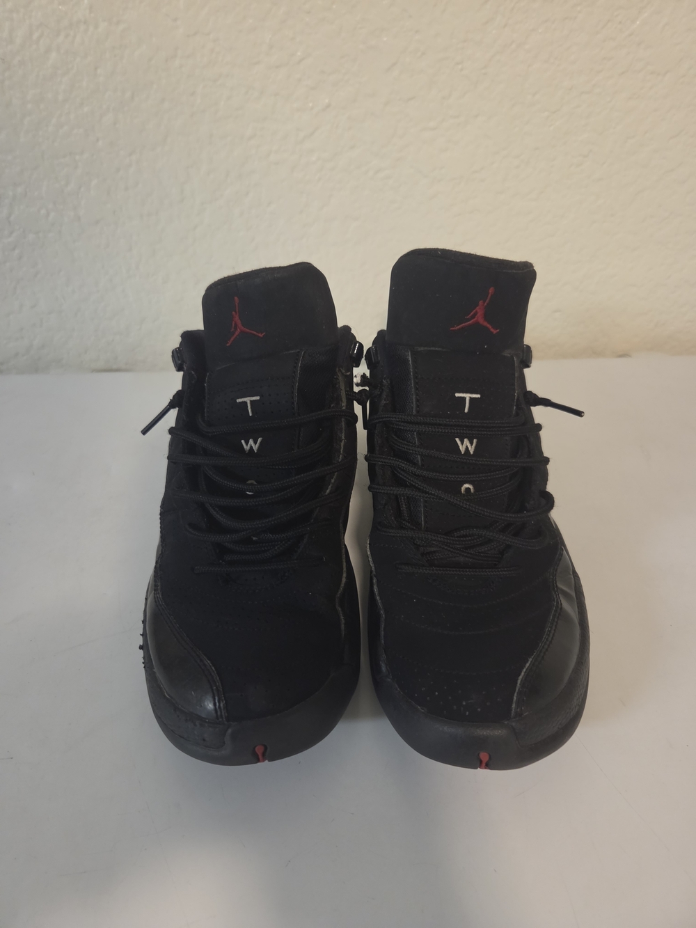 Jordan Men's Black Retro 12 Basketball Shoes